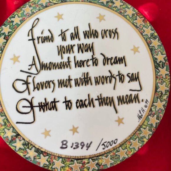 P BUCKLEY MOSS Winter at Meems Bottom Bridge Ornament 3RD in Trilogy 1999 - Picture 9 of 11